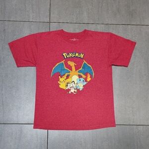 Pokémon TShirt Size Kids Medium Red